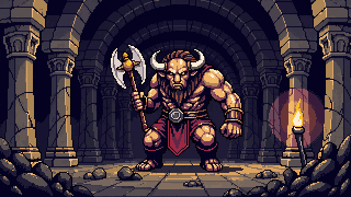 Minotaur of the Catacombs